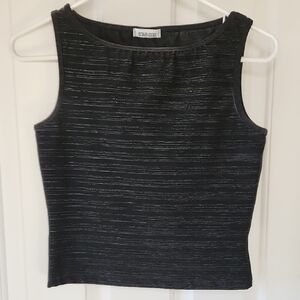 Black Sleeveless Top